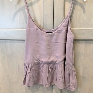 Topshop Lilac Top, size 2, Adjustable